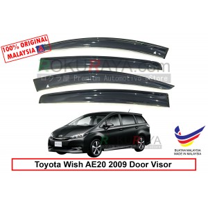 Toyota Wish AE20 (2nd Gen) 2009 AG Door Visor Air Press Wind Deflector (Big 12cm Width)